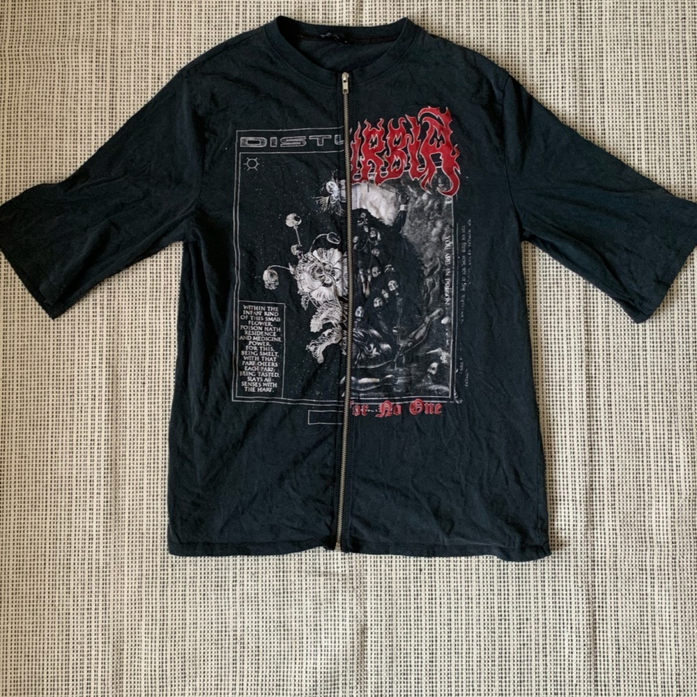 Zipper T-shirt